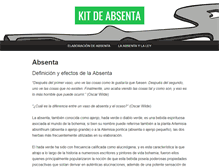 Tablet Screenshot of kitdeabsenta.com